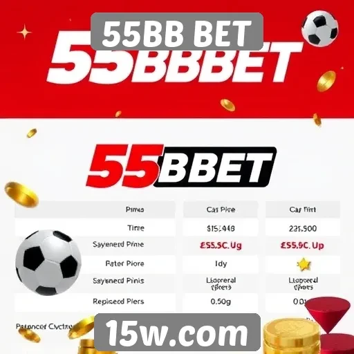 Ofertas e promoções disponíveis no 55BB BET